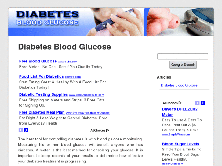 www.diabetesbloodglucose.com