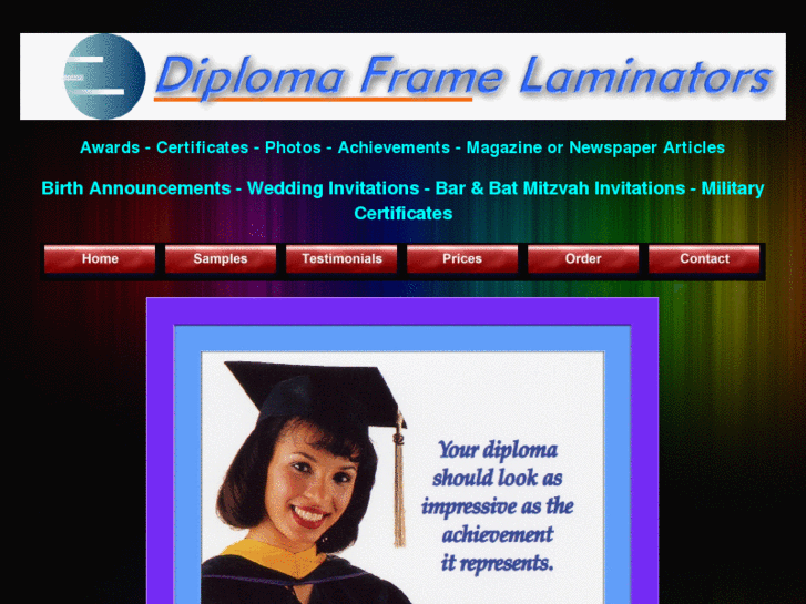 www.diplomaframelaminators.com