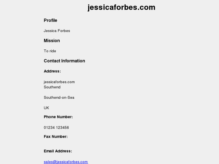 www.jessicaforbes.com