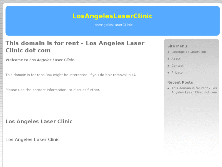 www.losangeleslaserclinic.com