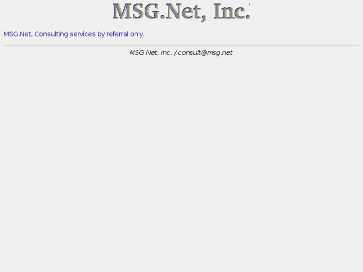 www.msg.net