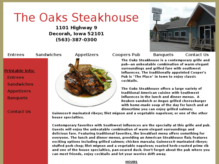 www.oakssteakhouse.com