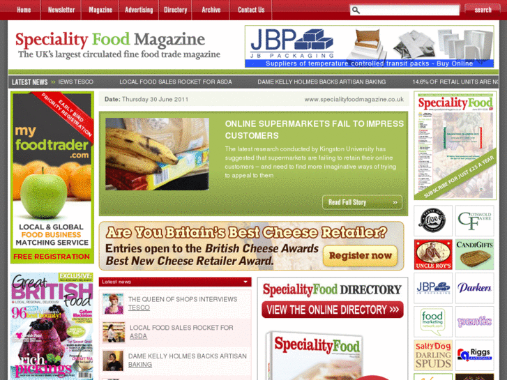 www.specialityfoodmagazine.com