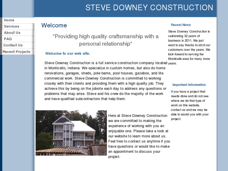 www.stevedowneyconstruction.com