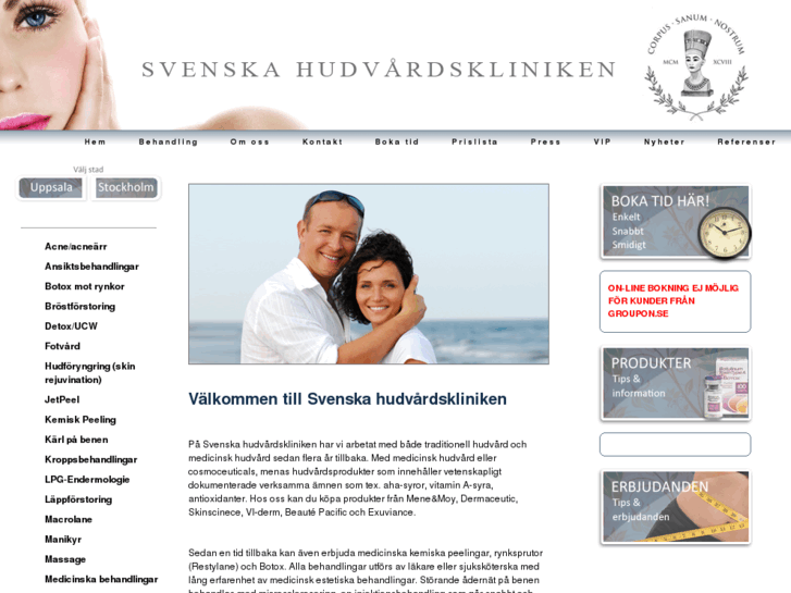 www.svenskahudvardskliniken.se