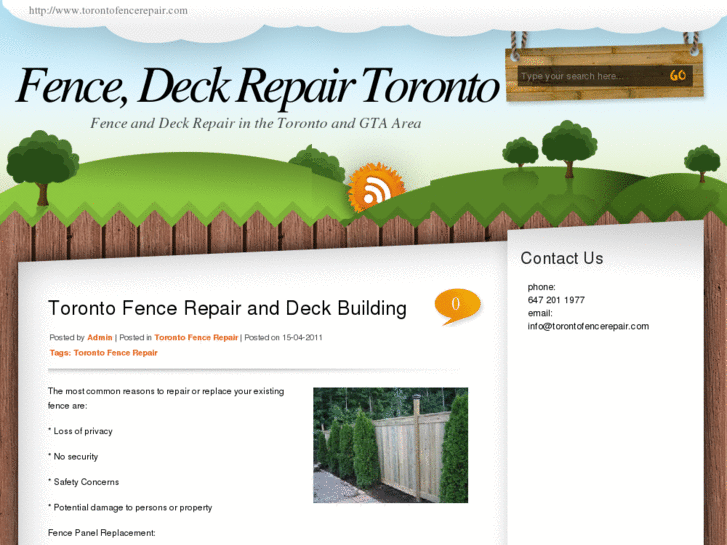 www.torontofencerepair.com