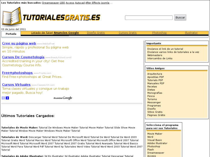 www.tutorialesgratis.es