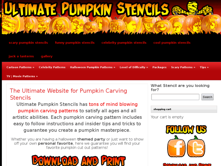 www.ultimate-pumpkin-stencils.com