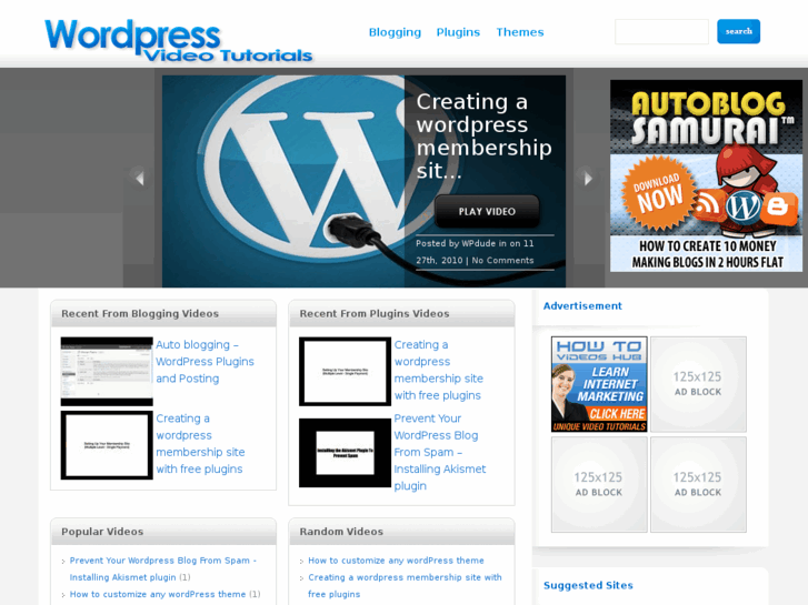 www.wordpress-videotutorials.com