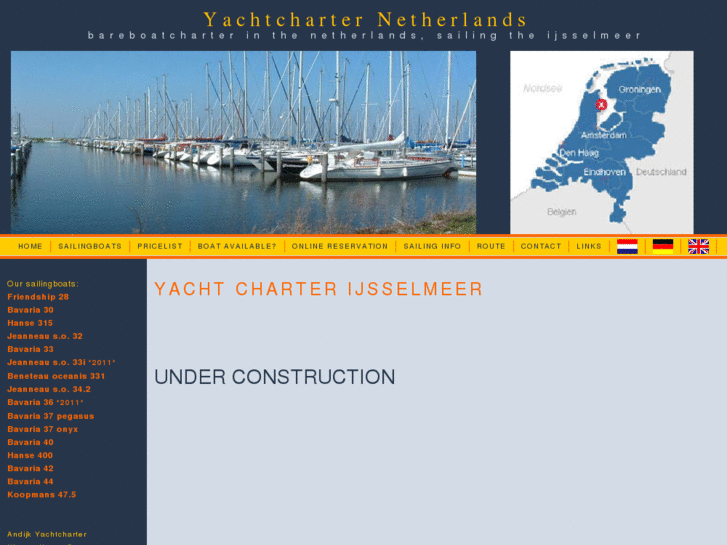 www.yachtcharter-ijsselmeer.nl