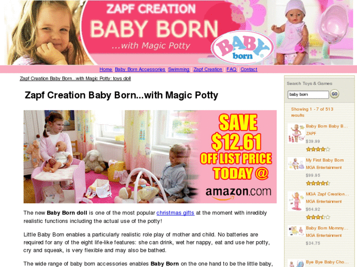 www.zapfcreationbabyborn.com