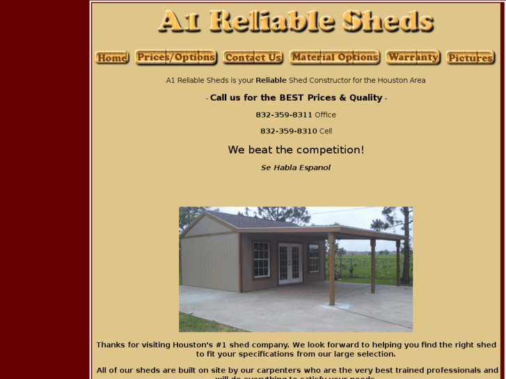 www.a1reliablesheds.com