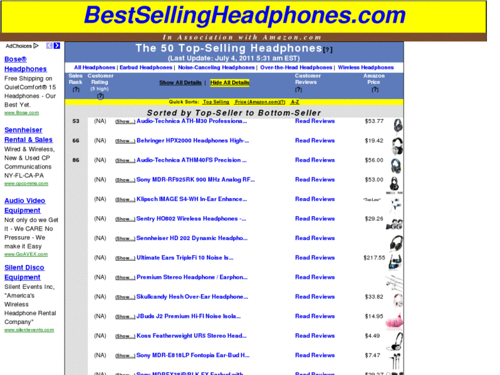 www.bestsellingheadphones.com