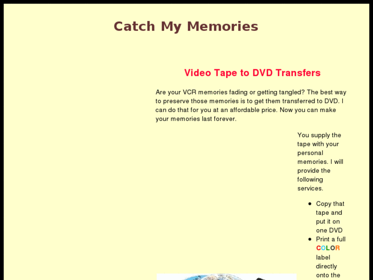 www.catchmymemories.com