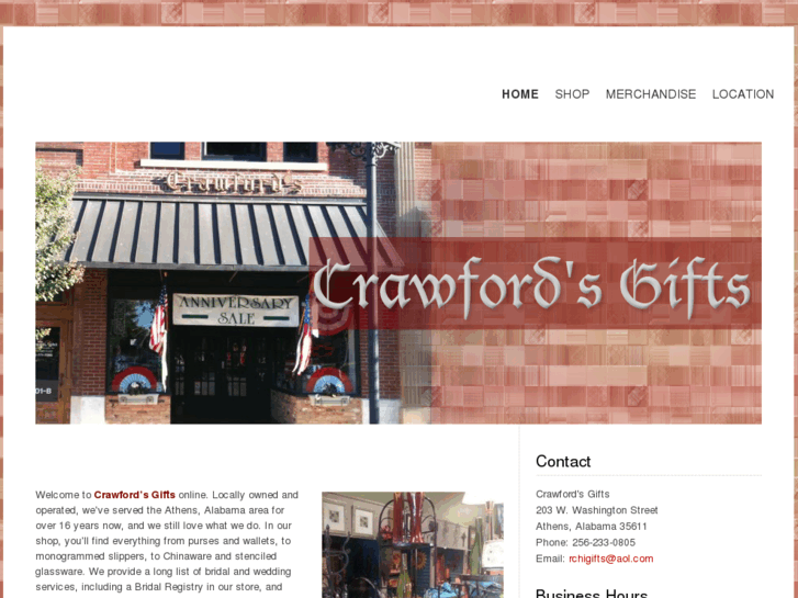 www.crawfordsgifts.com