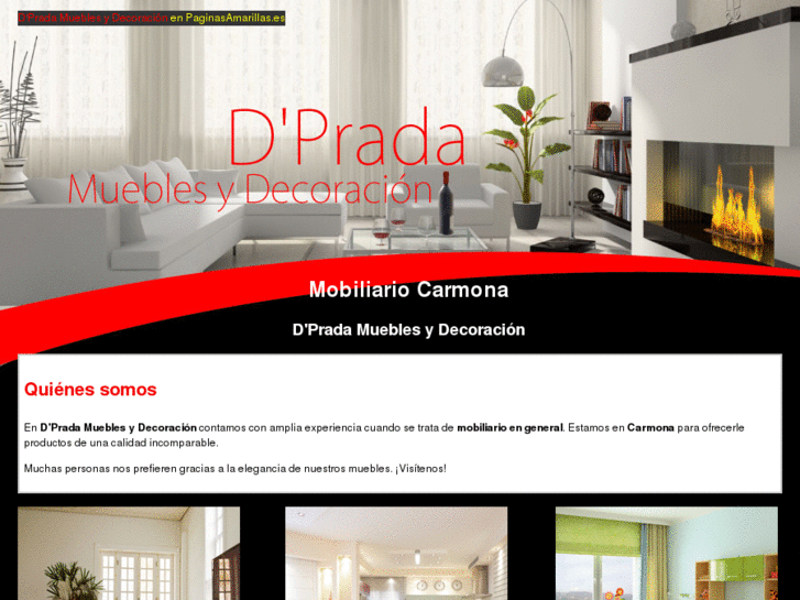 www.depradamueblesydecoracion.com