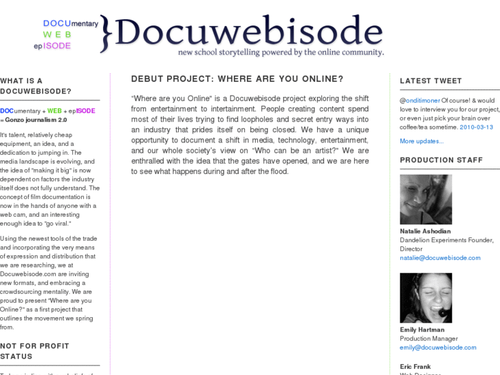 www.docuwebisode.com