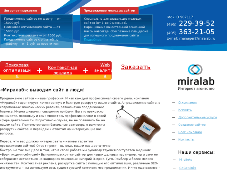 www.miralab.ru