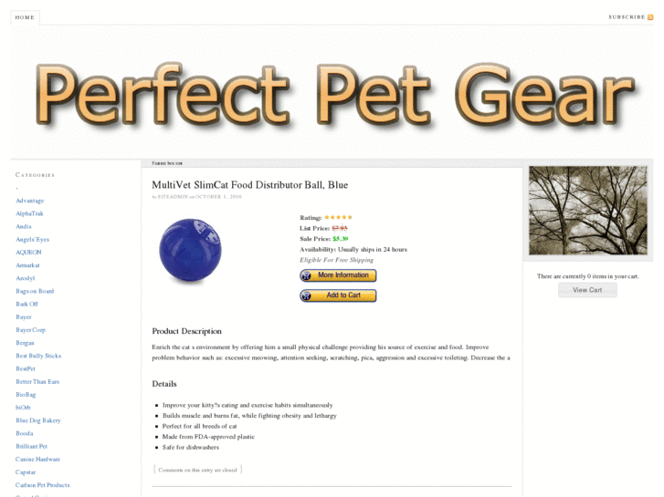 www.perfectpetgear.com