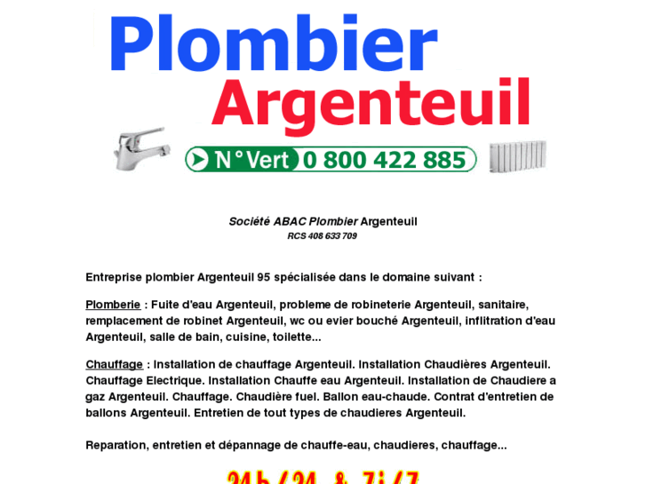 www.plombier-argenteuil.com