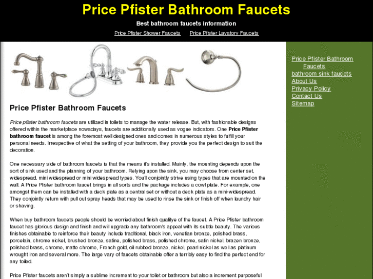 www.pricepfisterbathroomfaucet.net