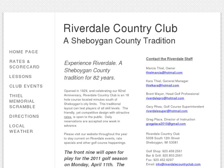 www.riverdalecountryclub.com