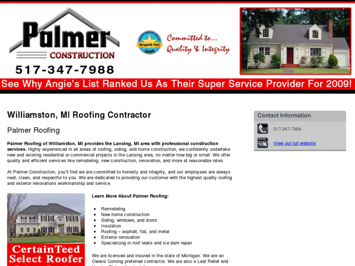 www.roofingcontractorlansingmi.com