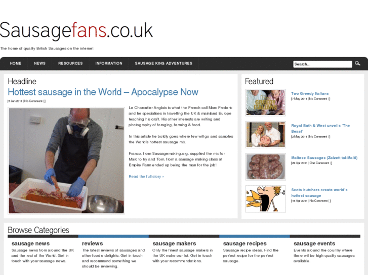 www.sausagefans.co.uk