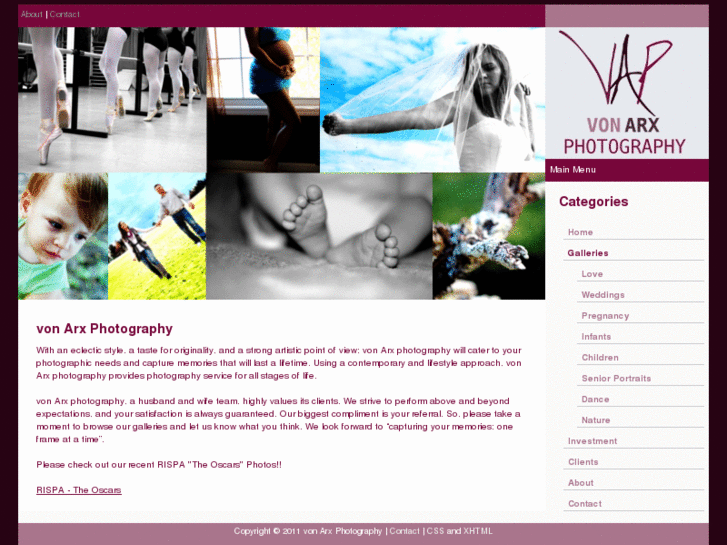 www.vonarxphoto.com