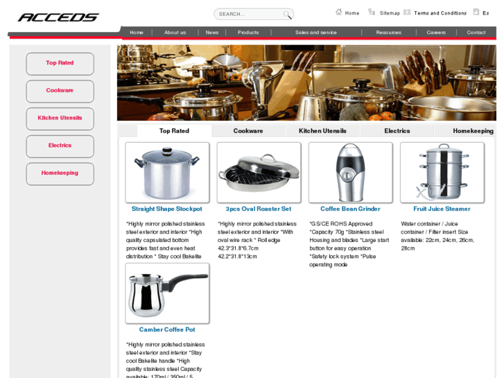 www.acceds-cookware.com