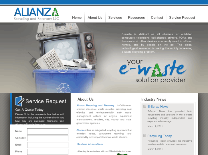 www.alianzarecycling.com