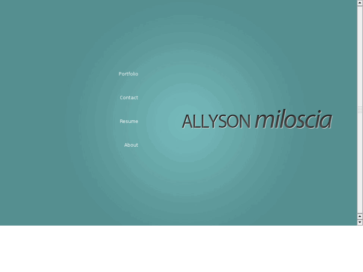 www.allysonmiloscia.com