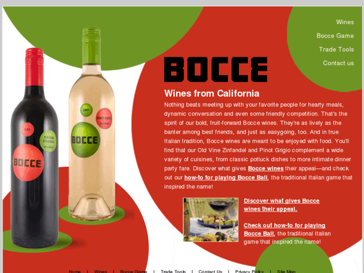 www.boccewines.com