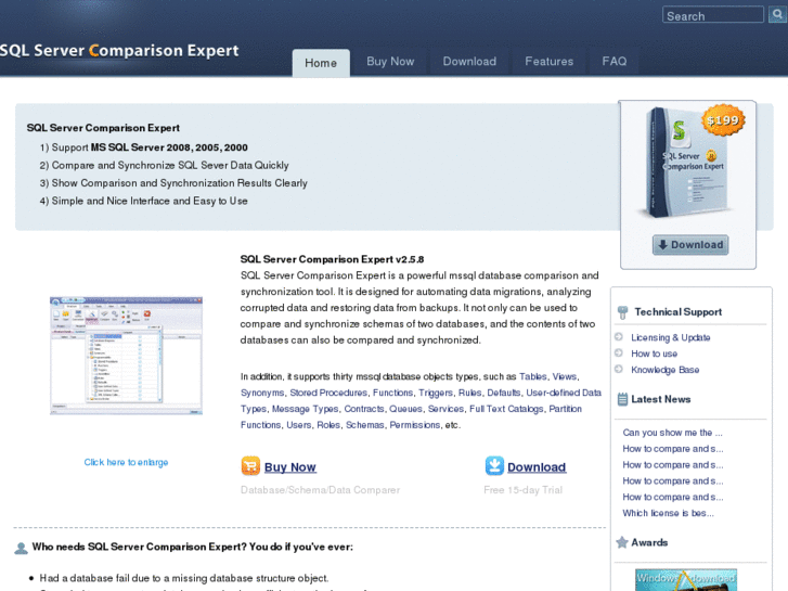www.databasecompare.com