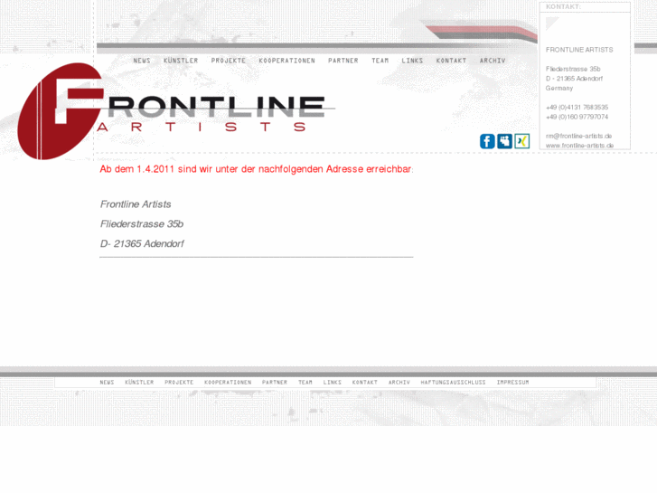 www.frontline-artists.com