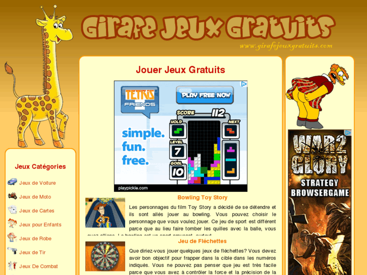 www.girafejeuxgratuits.com