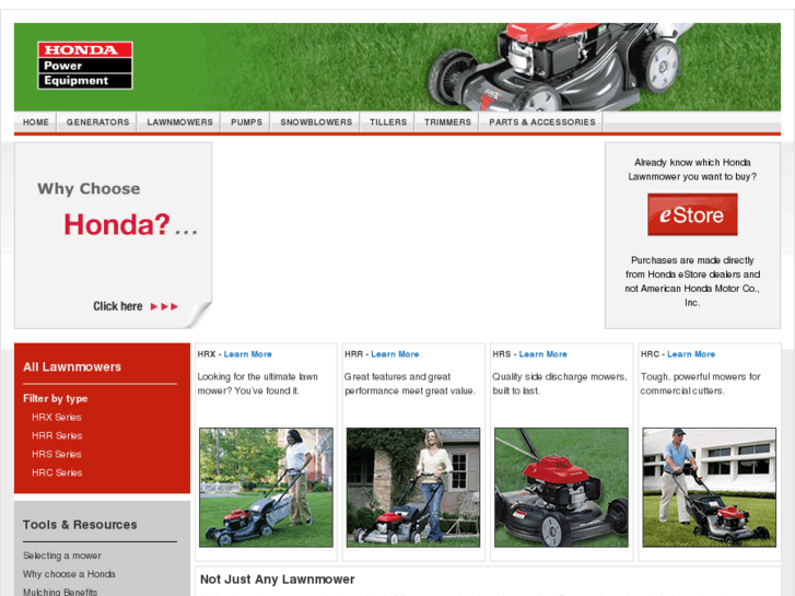 www.hondalawnmower.com