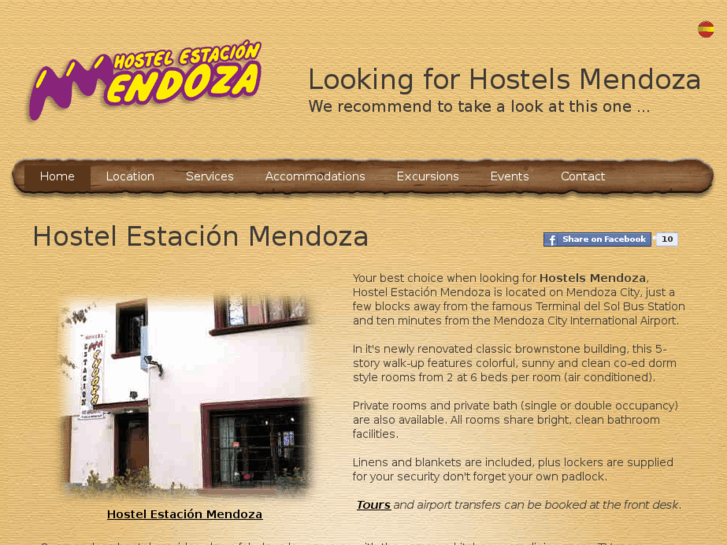 www.hostel-estacion-mendoza.com