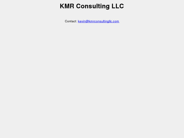 www.kmrconsultingllc.com