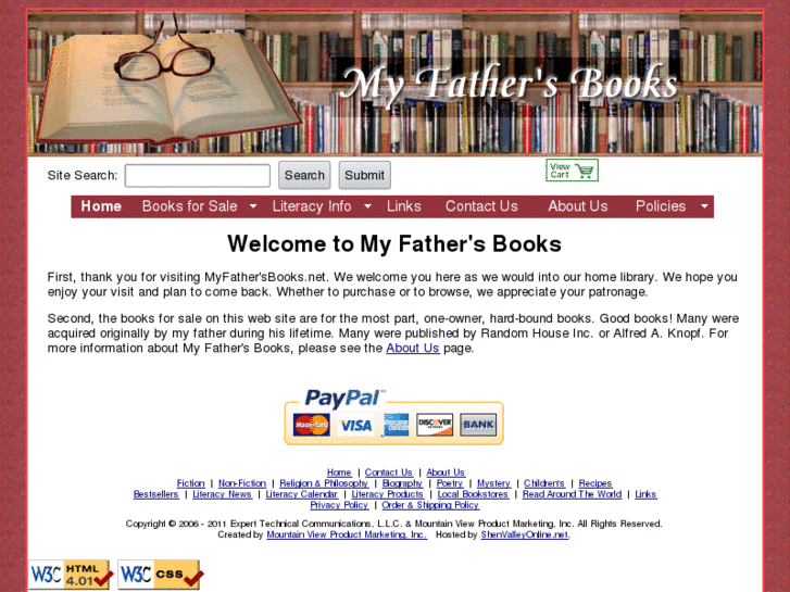 www.myfathersbooks.net