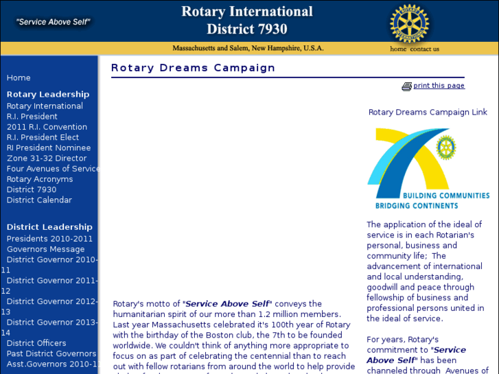 www.rotarydreams.org