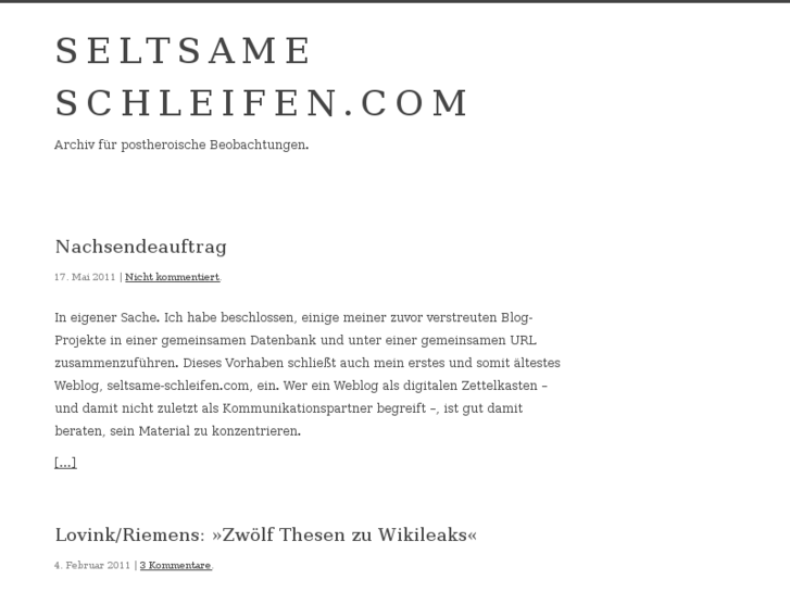 www.seltsame-schleifen.com