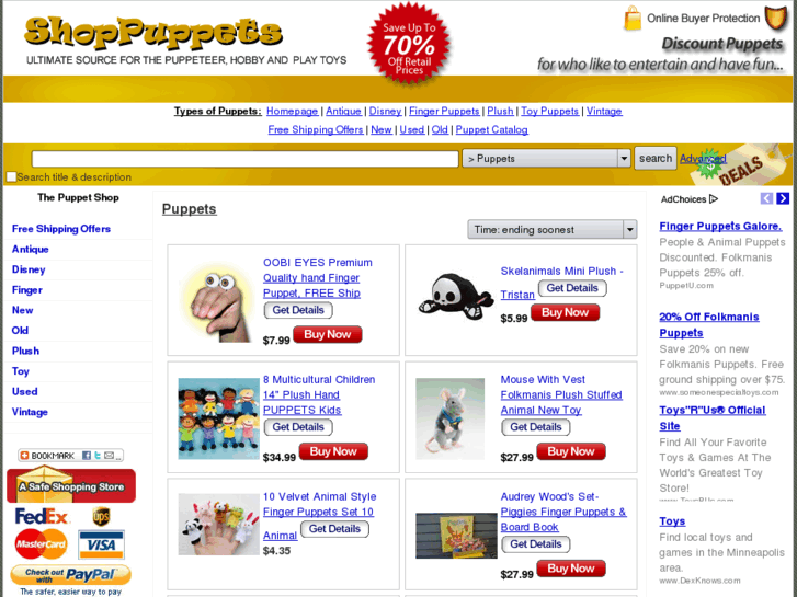 www.shoppuppets.com