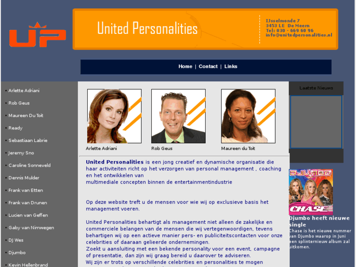 www.unitedpersonalities.nl