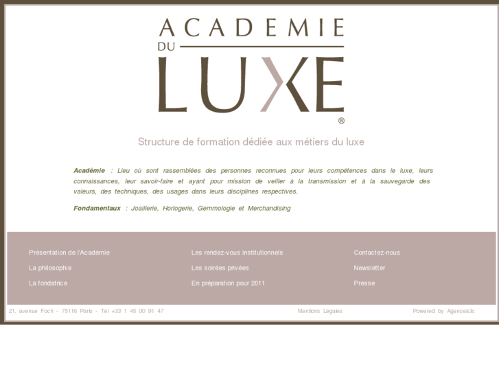 www.academieduluxe.com