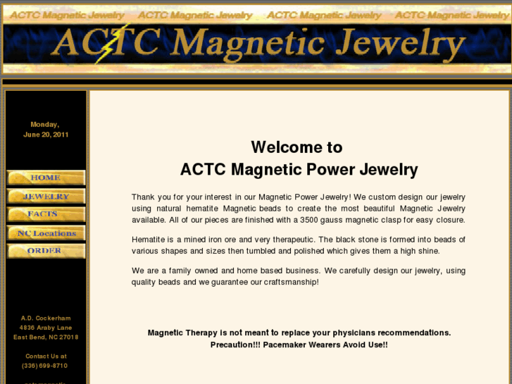 www.actcmagneticjewelry.com