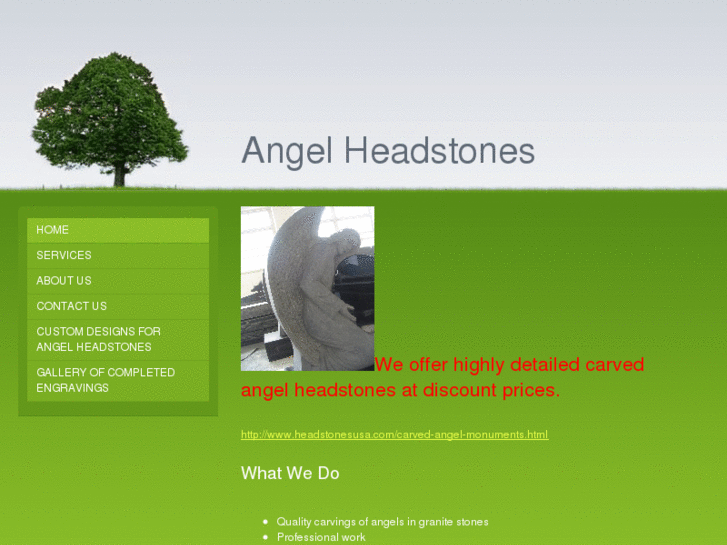 www.angelheadstones.com