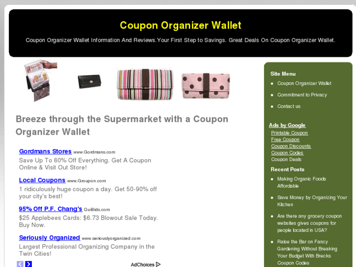 www.couponorganizerwallet.org