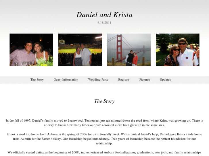 www.danielandkrista.com