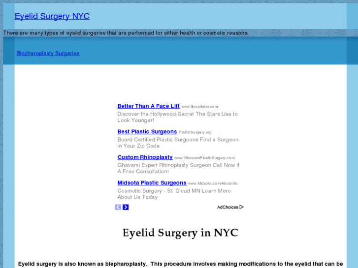 www.eyelidsurgerynyc.com